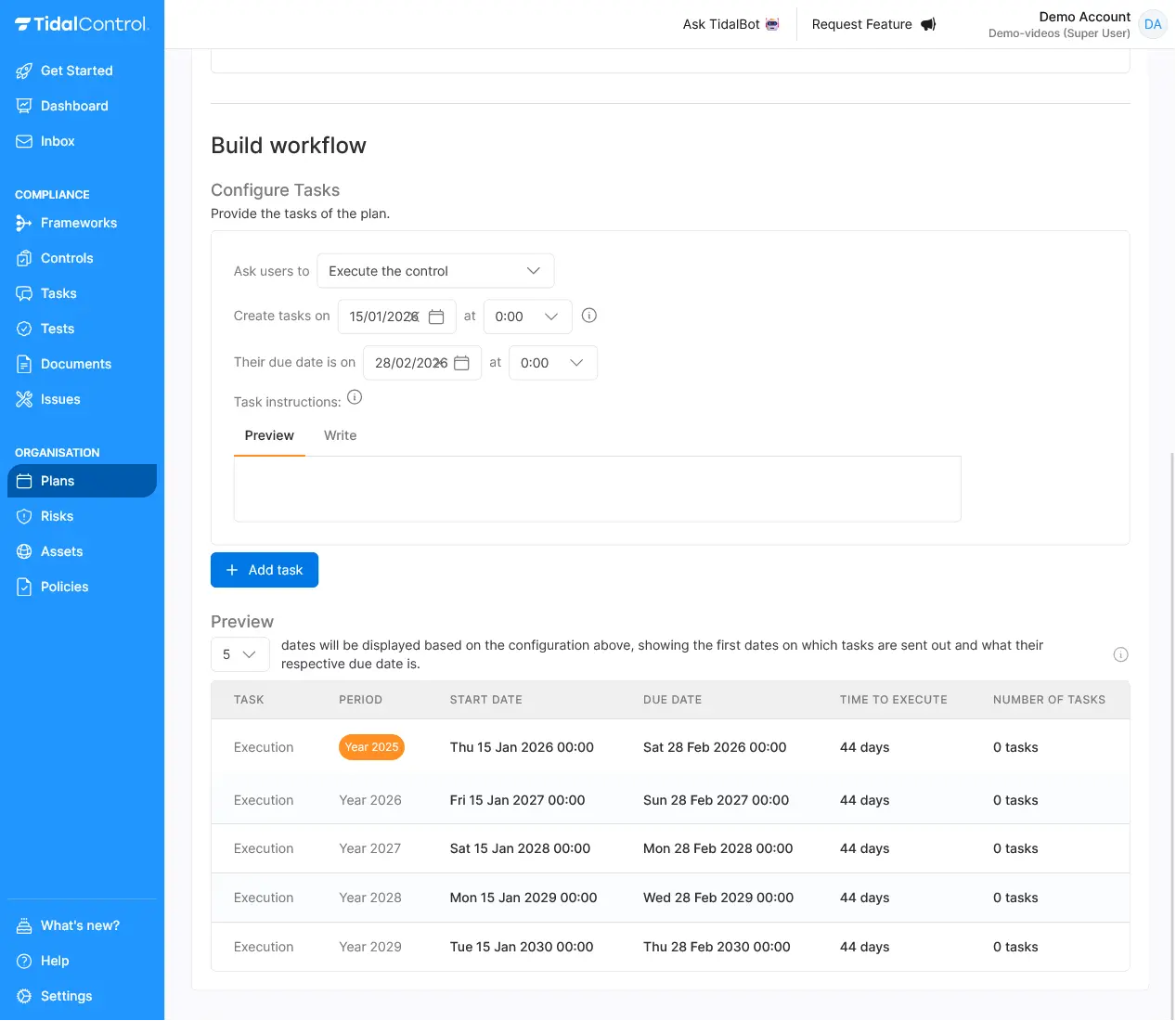 Clicking on a plan details 2